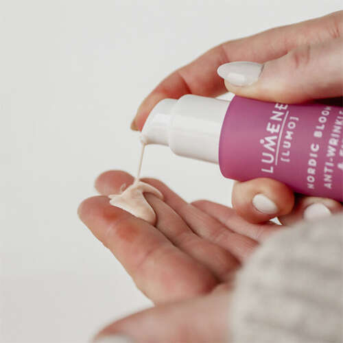 Lumene NordicAnti-Wrinkle & Firm Moisturizing V-Shape Serum - Sıkılaştırıcı & Yüz Ovali Şekillendirici Gençlik Serumu 30 ml - 4