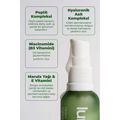 Lunova Dewy Glow Therapy - Jel Serum 30 ml - 3