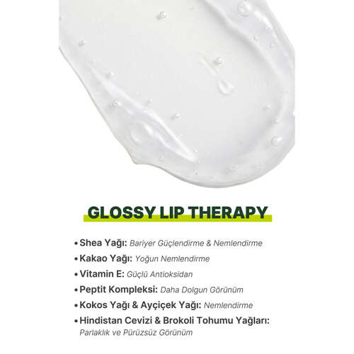 Lunova Glossy Lip Therapy - Peptit Lip Balm 15 ml - 3
