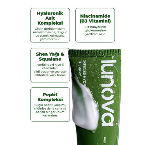 Lunova Intense Hydration Therapy - Yüz Kremi 50 ml - 3