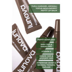 Lunova Tuzlu Karamel Aromalı Peptit Lip Balm 15 ml - 3