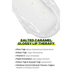 Lunova Tuzlu Karamel Aromalı Peptit Lip Balm 15 ml - 3