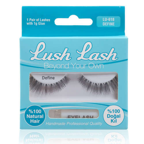Lush Lash Doğal Kıl Define Takma Kirpik - Lush Lash