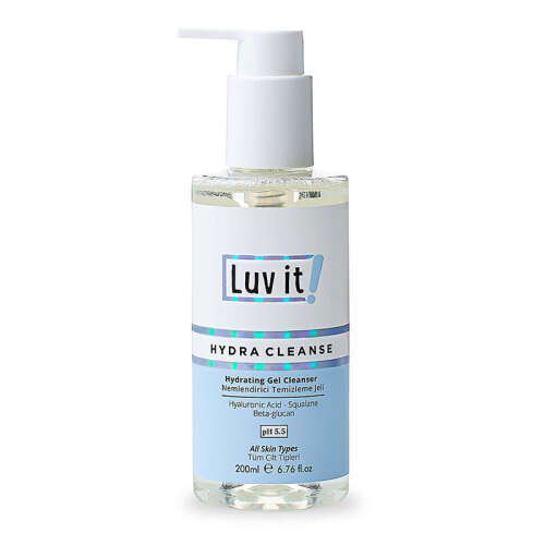 Luv it Nemlendirme Etkili Yüz Temizleme Jeli 200 ml - Luv it!