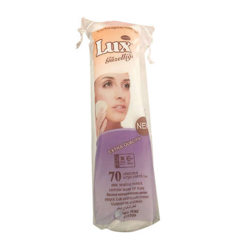 Lux Disk Makyaj Pamuğu 70 adet - Lux