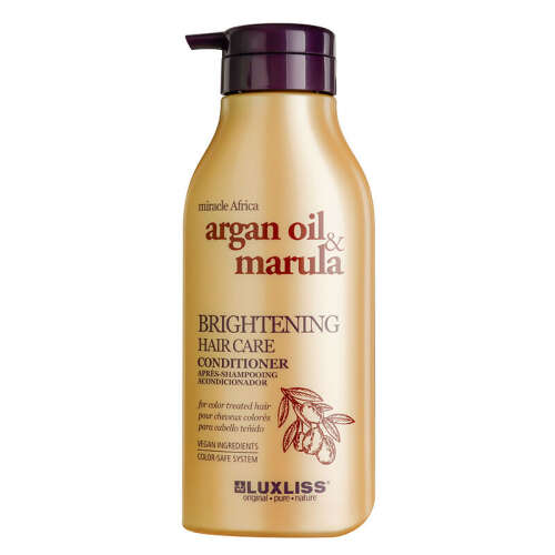 Luxliss Argan Oil Marula Brightening Hair Care Conditioner 500 ml - Luxliss Professional