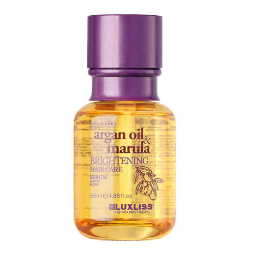 Luxliss Argan Oil - Marula Brightening Hair Care Serum 55 ml - Luxliss Professional