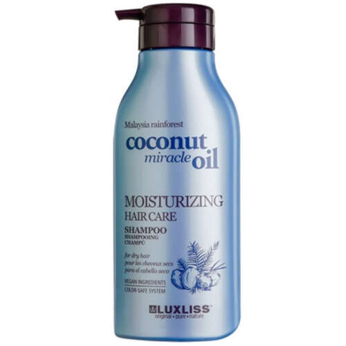Luxliss Coconut Miracle Oil Moisturizing Shampoo 500 ml - Luxliss Professional