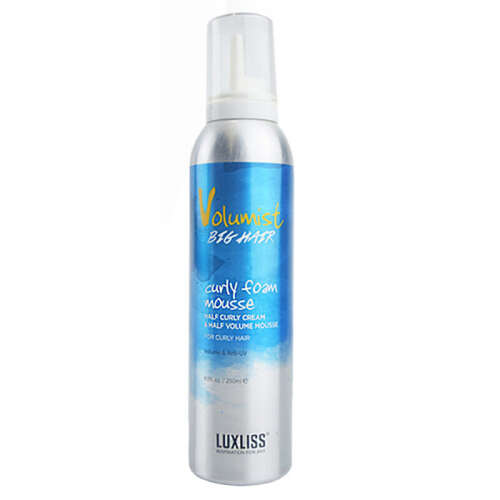 Luxliss Volumist Coconut Oil Volume Mousse For Curly Hair 250 ml - 1