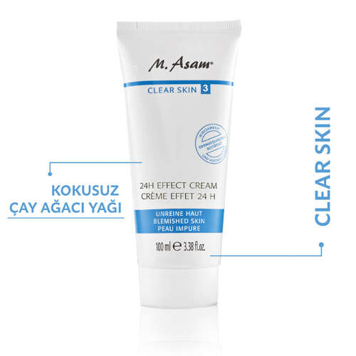 M. Asam CLEAR SKIN Yağlı Ciltler Yağlanma Karşıtı Matlaştırıcı Yüz Kremi 100 ml - 2