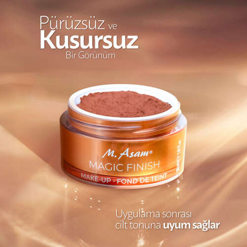 M. Asam Magic Finish Sihirli Fondöten Primer Kapatıcı ve Pudra 30 ml - 6