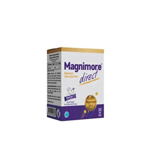 Magnimore Direct Magnezyum 30 Stick Saşe - TAB İlaç Sanayi A.Ş