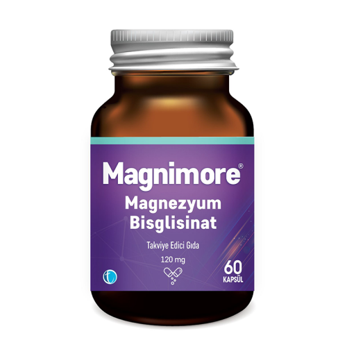 Magnimore Magnezyum Bisglisinat 60 Kapsül - Magnimore