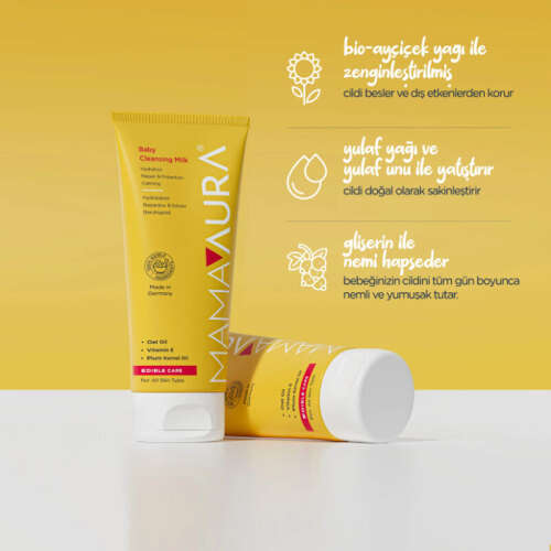 Mamaaura Baby Cleansing Milk 200 ml - 3