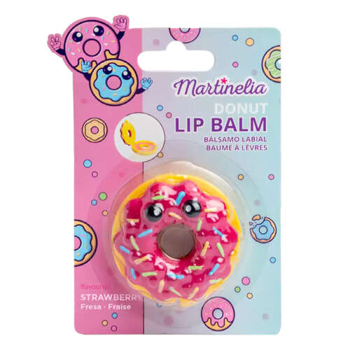 Martinelia Donut Lip Balm Strawberry 4 gr - Martinelia