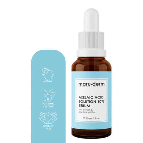 Maruderm Azelaik Asit Solüsyon %10 Aydınlatıcı Leke Karşıtı Cilt Bakım Serumu 30 ml - Maruderm