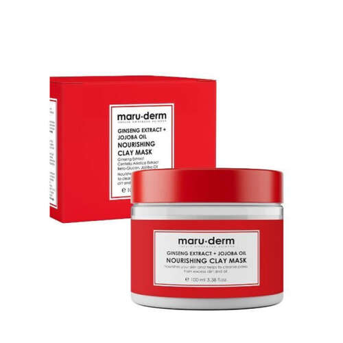 Maruderm Ginseng Özlü ve Jojoba Yağlı Kil Maskesi 100 ml - 4