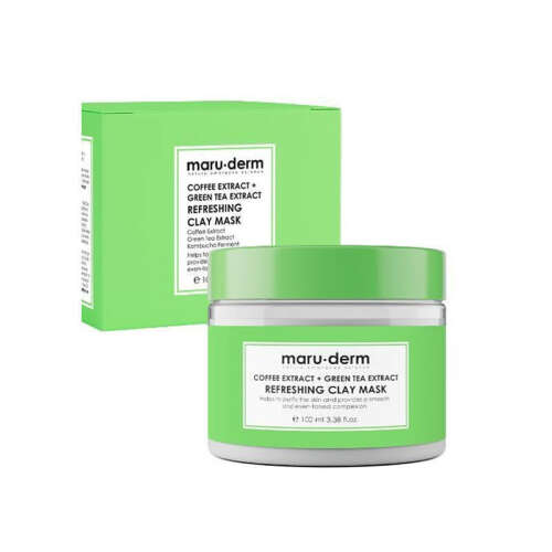 Maruderm Kahve ve Yeşil Çay Özü Tazeleyici Kil Maskesi 100 ml - 3