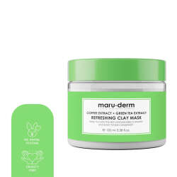 Maruderm Kahve ve Yeşil Çay Özü Tazeleyici Kil Maskesi 100 ml - 3