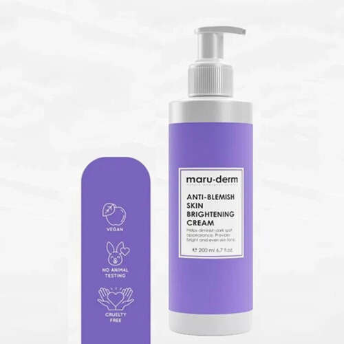 Maruderm Leke Karşıtı Cilt Beyazlatıcı Bakım Kremi 200 ml - Maruderm
