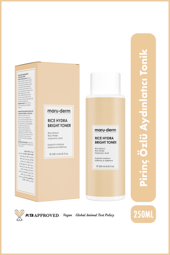Maruderm Rice hydra Bright Toner 250 ml - 2