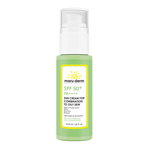 Maruderm Spf 50 Karma ve Yağlı Ciltler İçin Güneş Kremi 50 ml - Maruderm