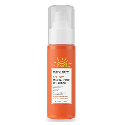 Maruderm SPF 50+ Mineral Filtre Güneş Kremi 50 ml - 1
