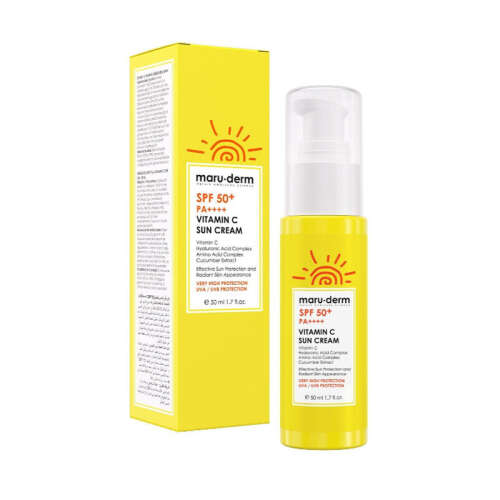 Maruderm Spf50+ C Vitamini Güneş Kremi 50 ml - Maruderm