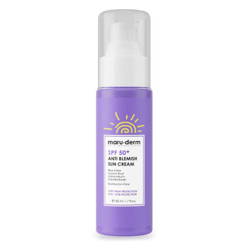 Maruderm SPF50+ Leke Karşıtı Güneş Kremi 50 ml - Maruderm