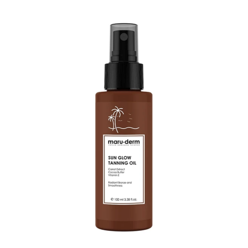 Maruderm Sun Glow Bronzlaştırıcı Güneş Yağı 100 ml - Maruderm