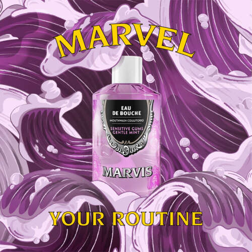 Marvis Ağız Bakım Suyu Sensitive Gums Gentle Mint 400 ml - 5