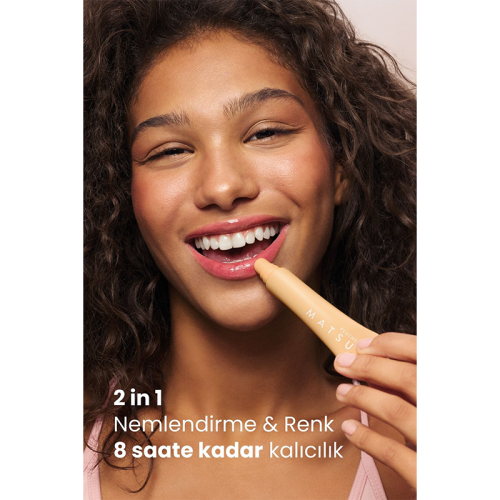 Matsu 2in1 Nemlendirici ve Renklendirici Dudak Balmı 15 ml | Peachy - 4