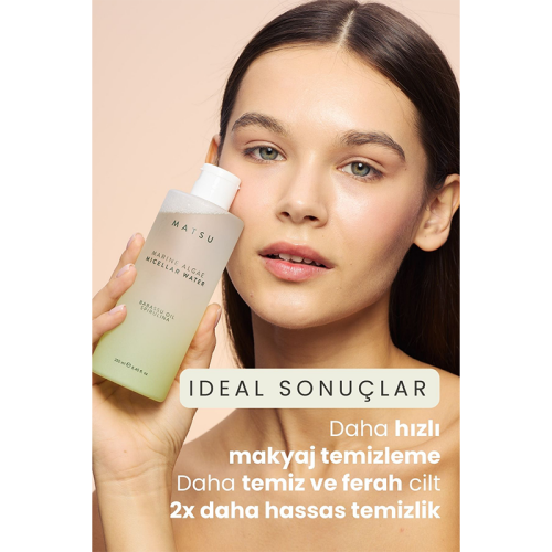 Matsu Marine Algae Arındırıcı Micellar Yüz Temizleme Suyu 250 ml - 4