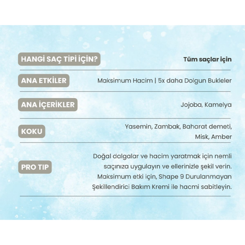 Matsu Volumizing Sea-Salt Dolgunlaştırıcı Hacim Spreyi 200 ml - 5