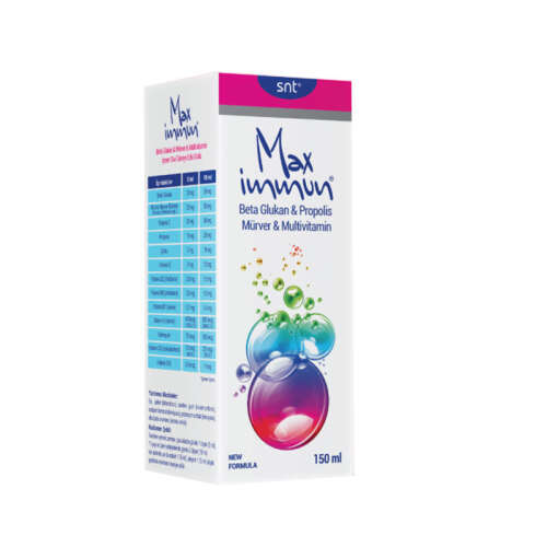 Max Immun Multivitamin Sıvı Takviye Edici Gıda 150 ml - Şurup - Max İmmun