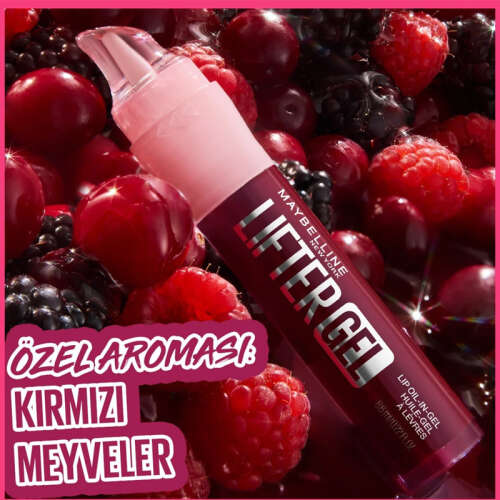 Maybelline New York Lifter Gel 08 Berry Twist Dudak Parlatıcısı 6.8 ml - 3
