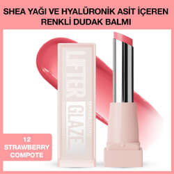 Maybelline New York Lifter Glaze Nemlendirici Renkli Dudak Balmı - 12 Strawberry - 2