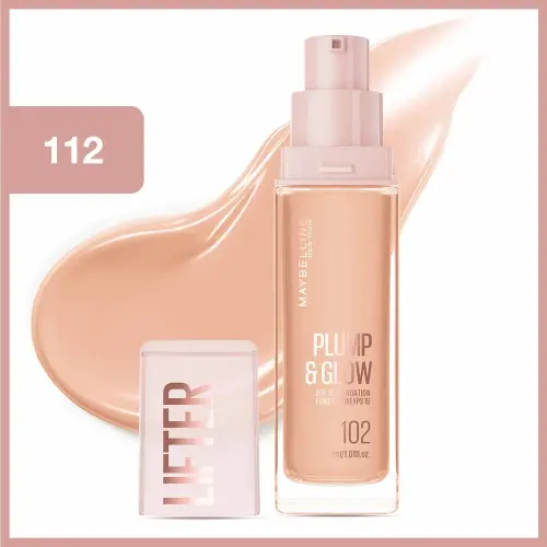 Maybelline New York Lifter Niasinamid ve Hyalüronik Asit İçeren Aydınlatan Fondöten - 112 - 2