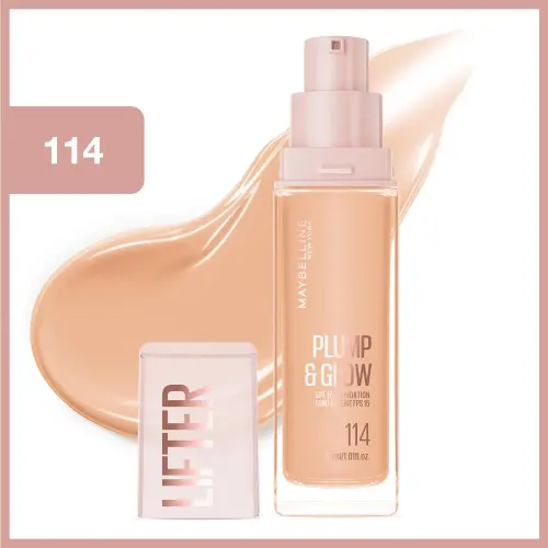Maybelline New York Lifter Niasinamid ve Hyalüronik Asit İçeren Aydınlatan Fondöten - 114 - 2
