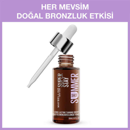 Maybelline New York Summer Shot Bronzlaştırıcı Etkili Damla 30 ml - 3