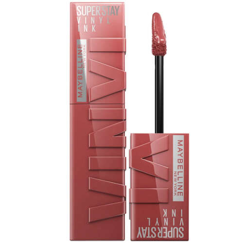 Maybelline New York Super Stay Vinyl Ink Likit Parlak Ruj - 115 Peppy - Maybelline