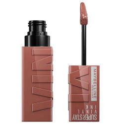 Maybelline New York Super Stay Vinyl Ink Likit Parlak Ruj - 120 Punchy - 1