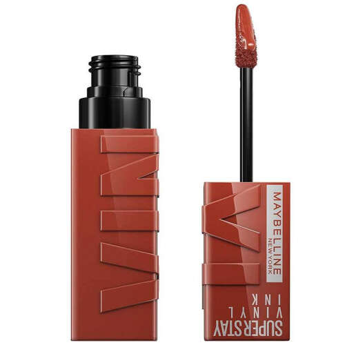 Maybelline New York Super Stay Vinyl Ink Likit Parlak Ruj - 130 Extra - Maybelline