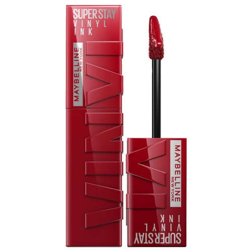 Maybelline New York Super Stay Vinyl Ink Likit Parlak Ruj - 10 Lippy - Maybelline