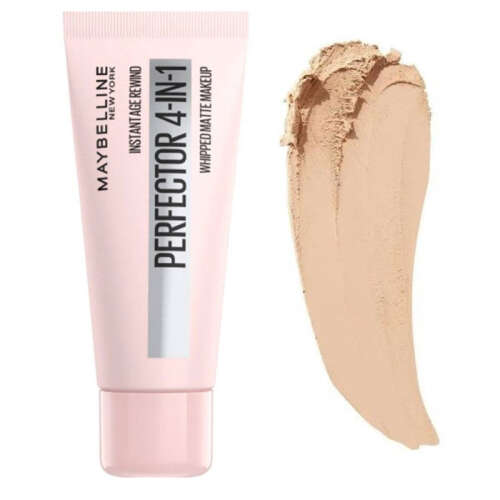 Maybelline Perfector 4in1 Whipped Matte Makeup 30 ml - 00 Light - 2