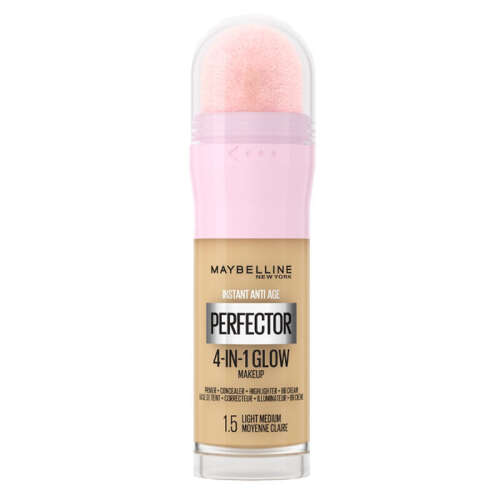 Maybelline Perfector Glow 4 Etki 1 Arada Fondöten 1.5 Light Medium 20 ml - Maybelline