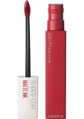 Maybelline Super Stay Matte Ink Liquid Lipstick 5ml - 20 Pioneer - Kırmızı - Maybelline