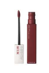 Maybelline Super Stay Matte Ink Liquid Lipstick 5ml - 50 Voyager - Bordo - 1