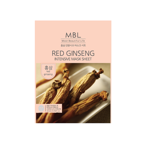 MBL Red Ginseng Intensive Mask Sheet 23 ml - Teresia