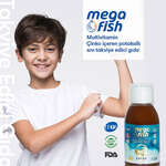 ​​Mega Fish Omega 3 Balık Yağı 150 ml - Thumbnail